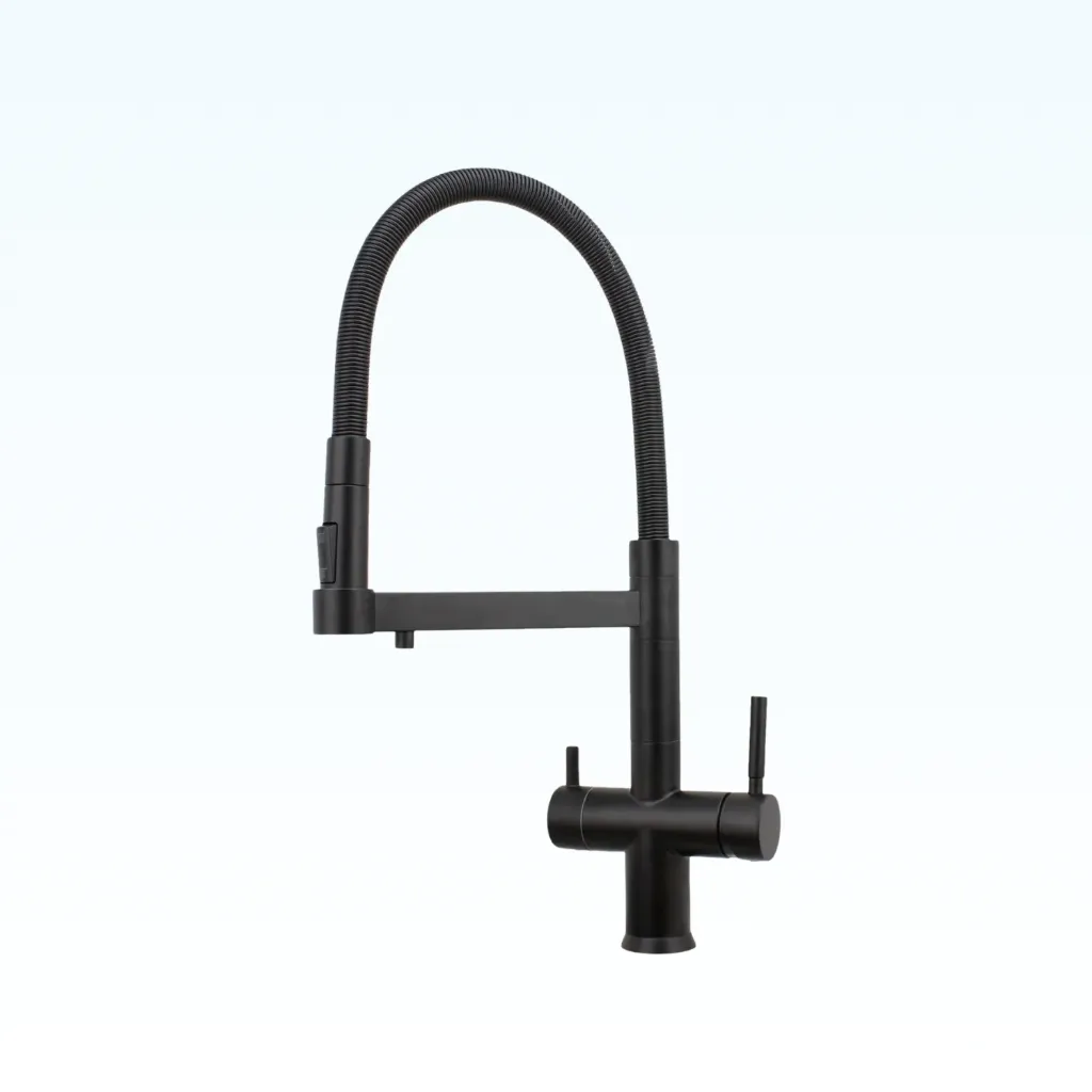 Rio 3 Way Kitchen Tap | New Tri Flow Tap with Pull-Down Sprayer